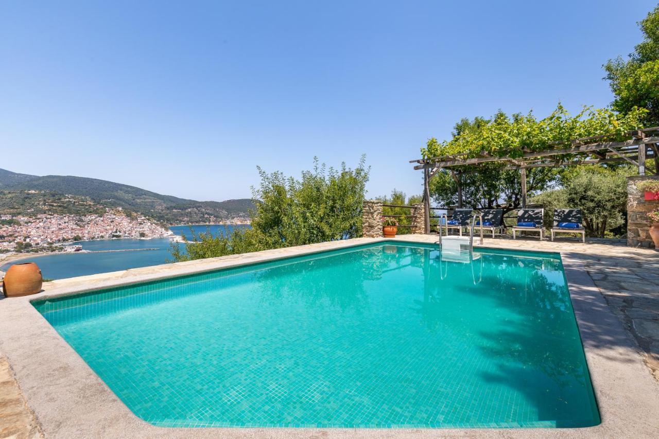 Villa Nina Skopelos- Private Pool - Magnificent Views Kültér fotó