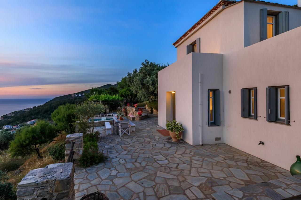 Villa Nina Skopelos- Private Pool - Magnificent Views Kültér fotó
